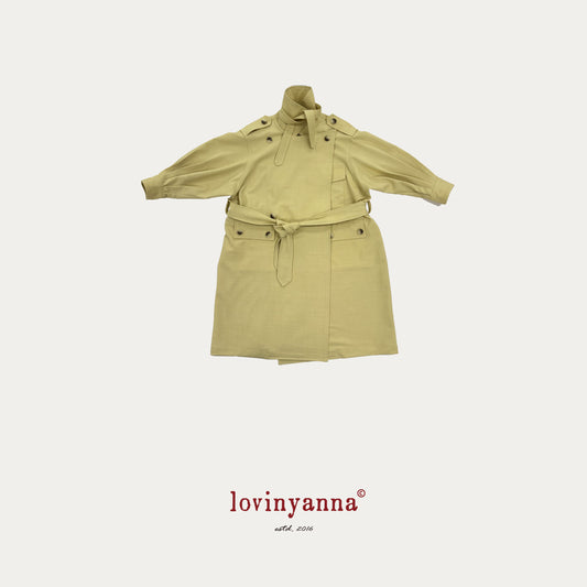 Long Trench Coat – Yellow