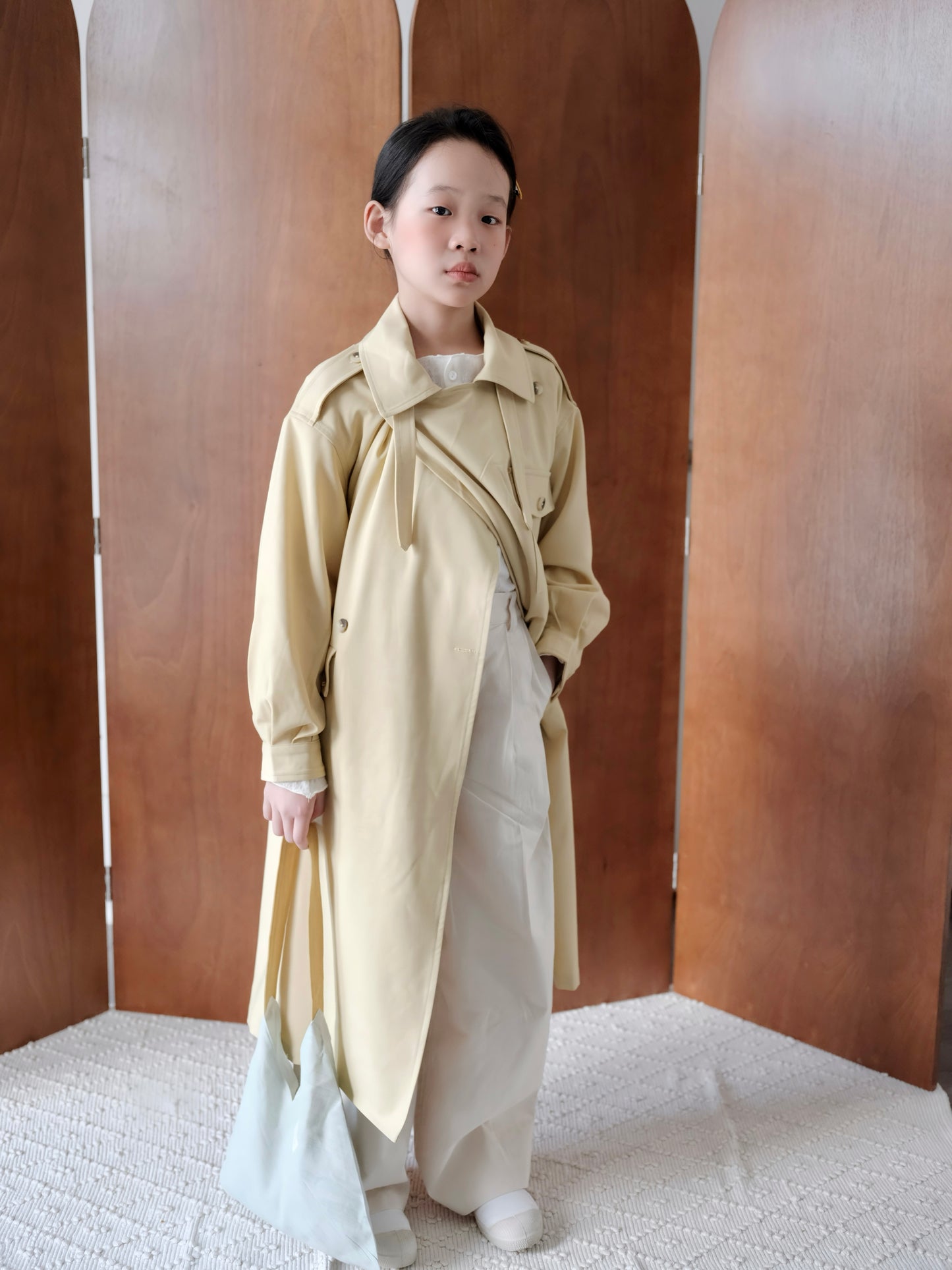 Long Trench Coat – Yellow