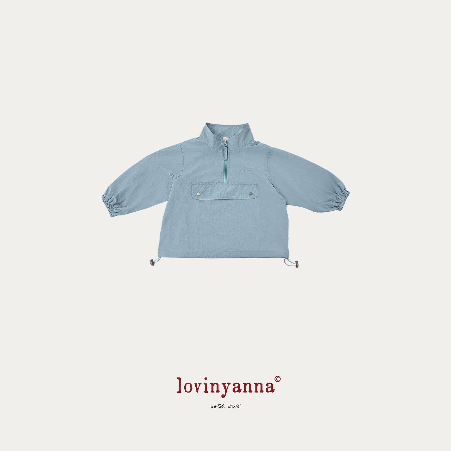 Windbreaker Jacket – Light Blue