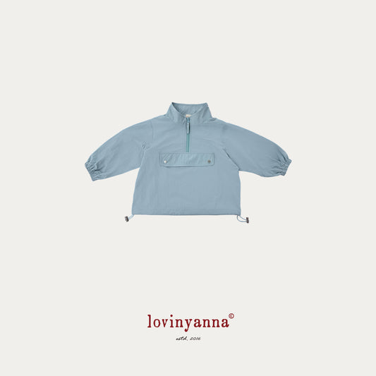 Windbreaker Jacket – Light Blue