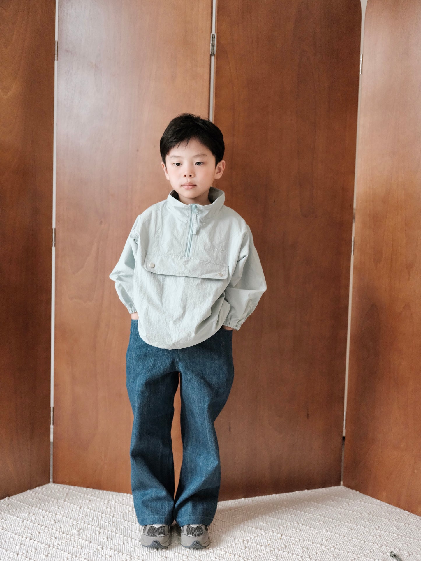Windbreaker Jacket – Light Blue