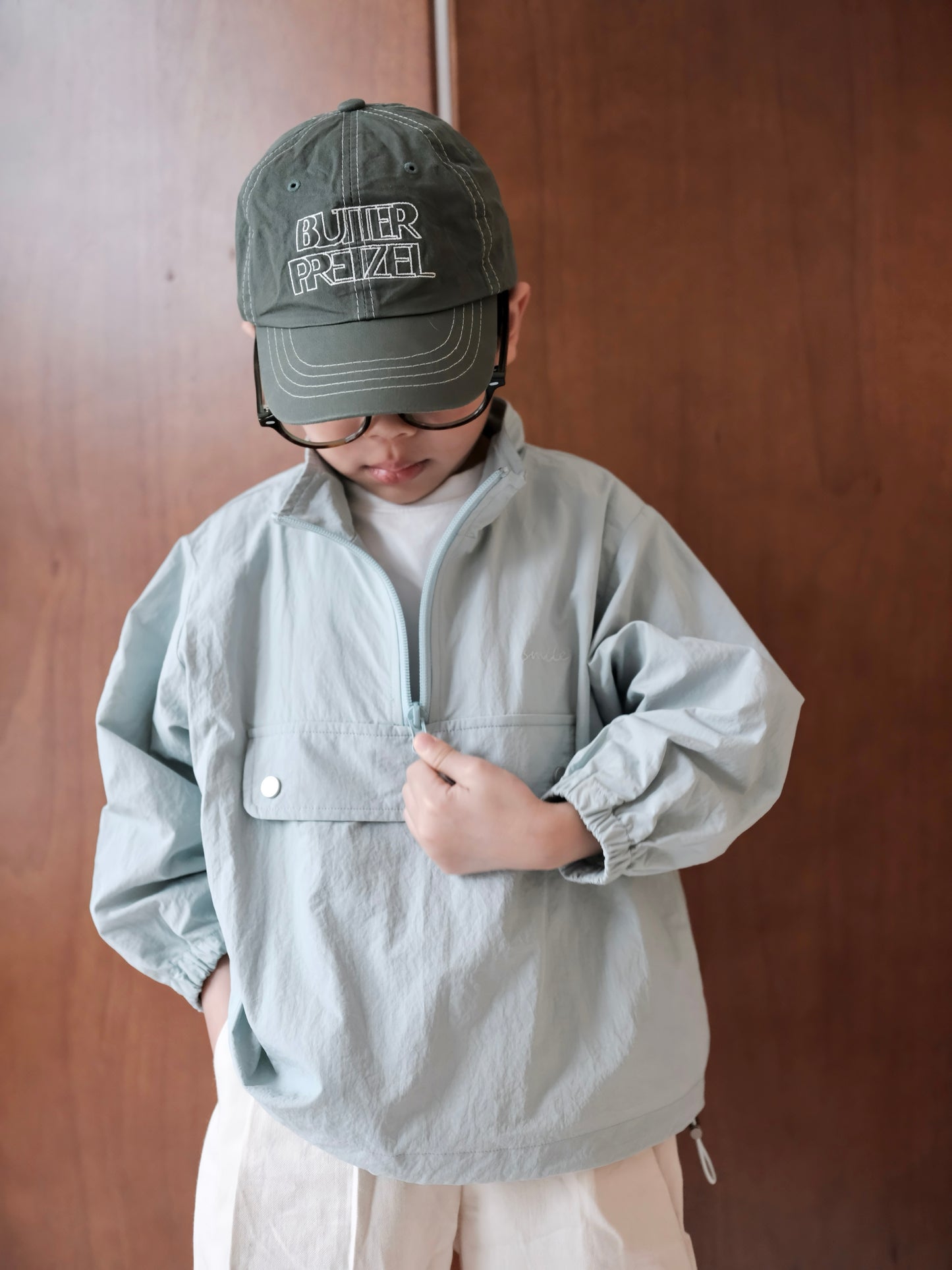 Windbreaker Jacket – Light Blue