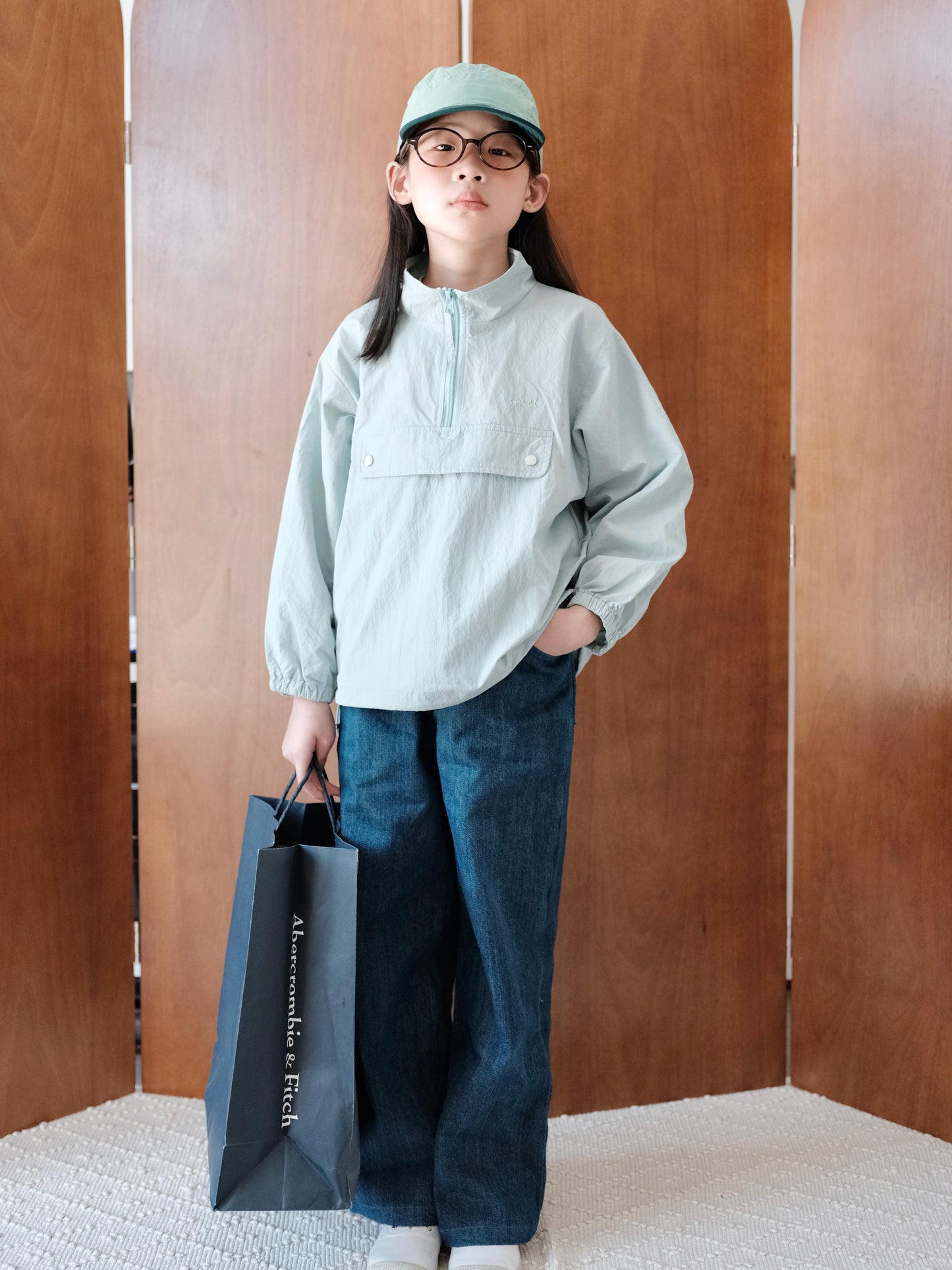 Windbreaker Jacket – Light Blue